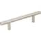 Elements 96 mm Center-to-Center Satin Nickel Naples Cabinet Bar Pull 156SN - alternate 1